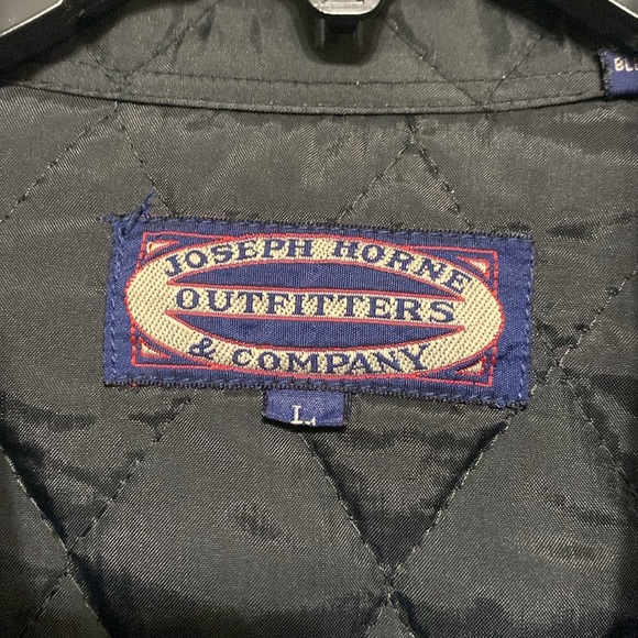 Vtg. Joseph Horne Outfitters Plaid 70 Wool Light Shirt Jacket Size L - Picture 2 of 8